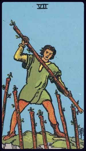 Seven of Wands